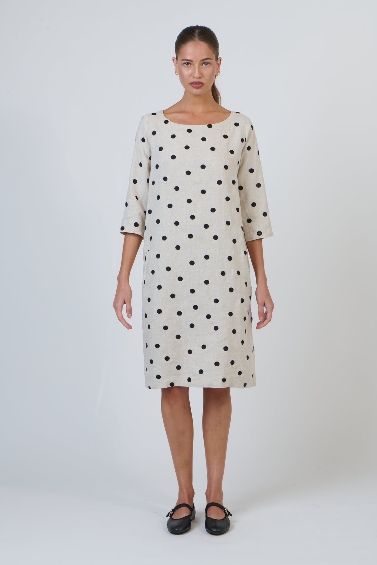 GA486 Poppy Seed Dress