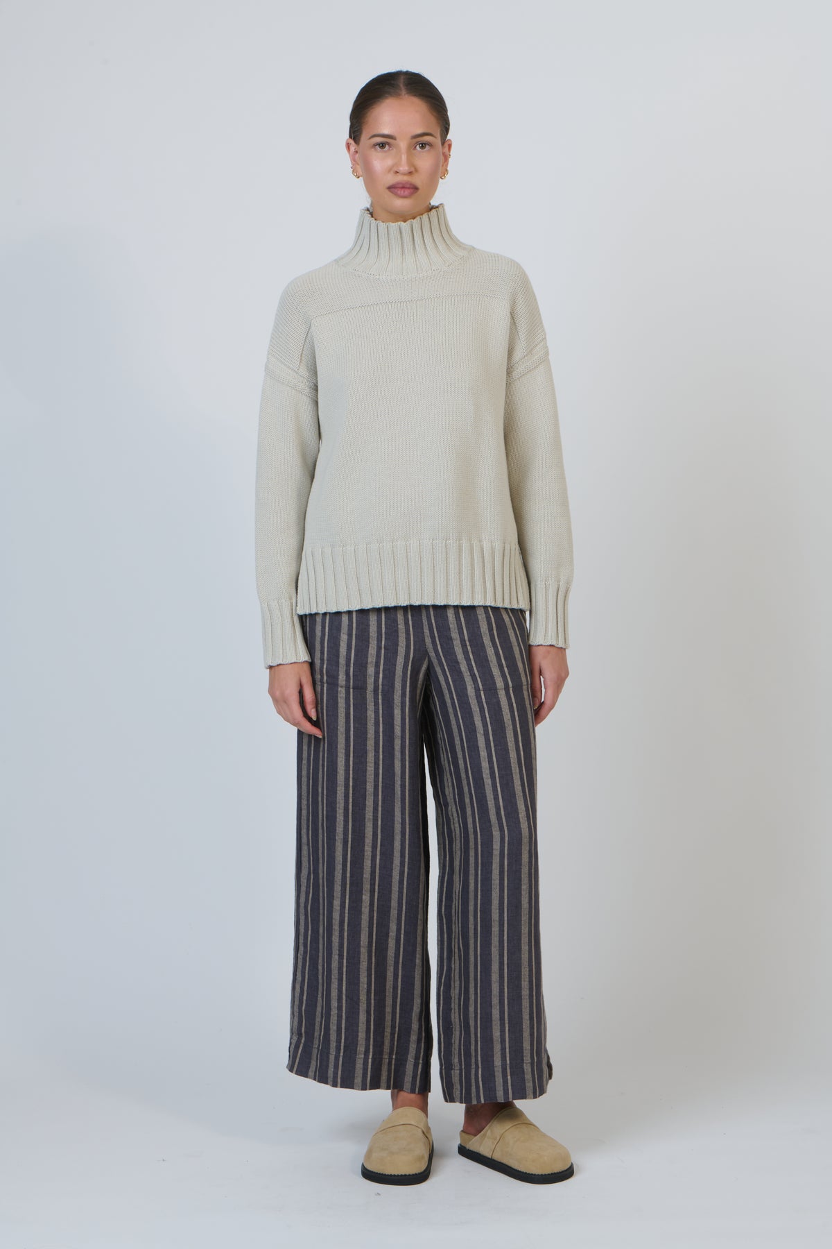 NAT-W54 Wishbone Knit Jumper