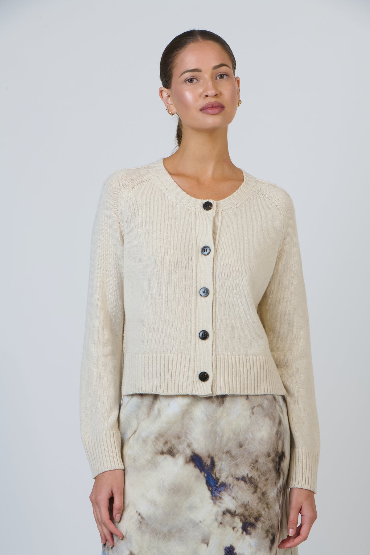 OJ-W43 Toast Knit Cardigan