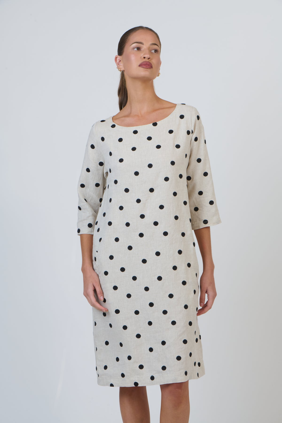 GA486 Poppy Seed Dress