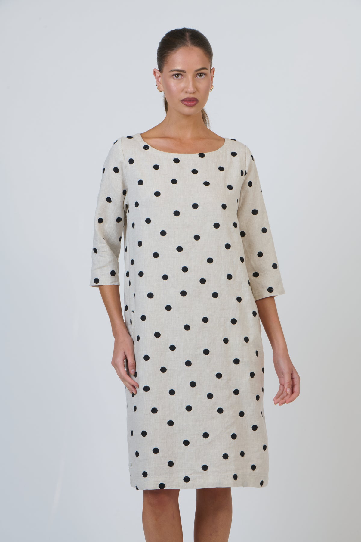 GA486 Poppy Seed Dress