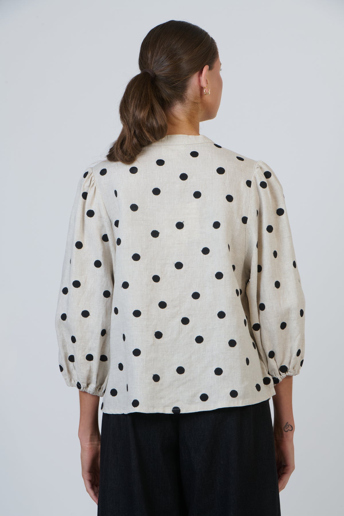 GA590 Poppy Seed Top