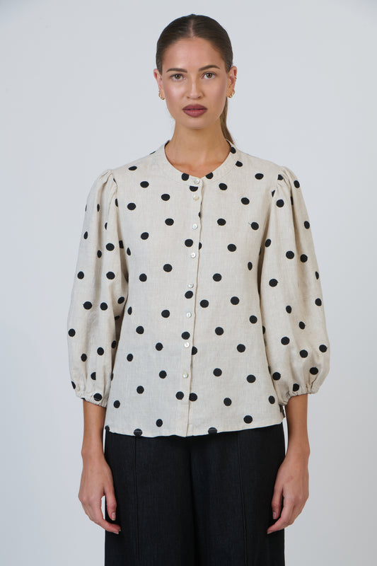 GA590 Poppy Seed Top