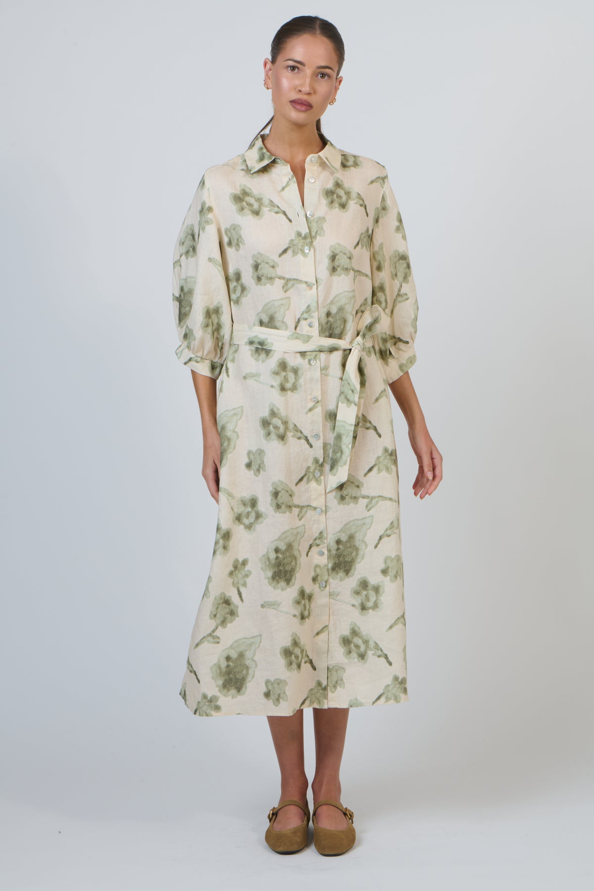 GA607 Patina Petals Dress