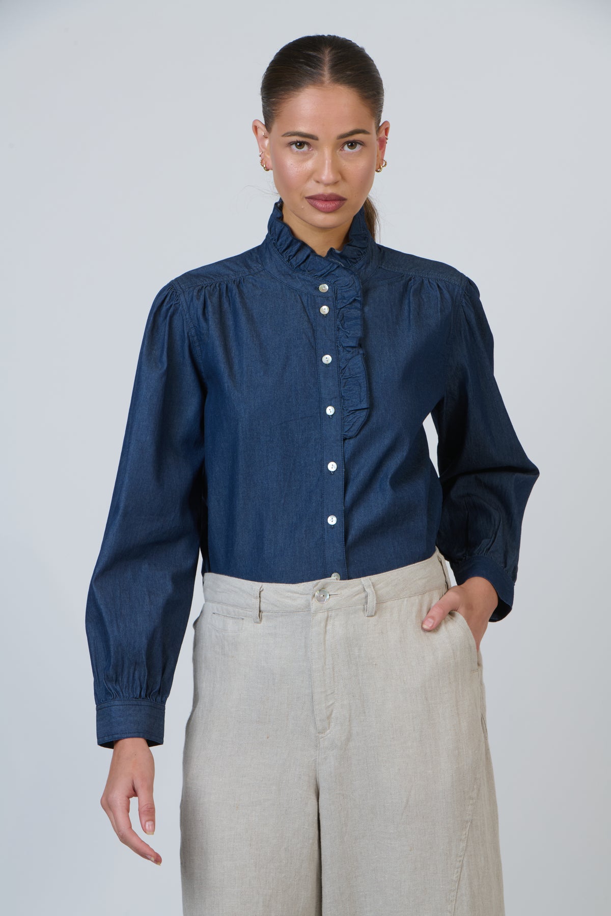 GA653 Denim Top