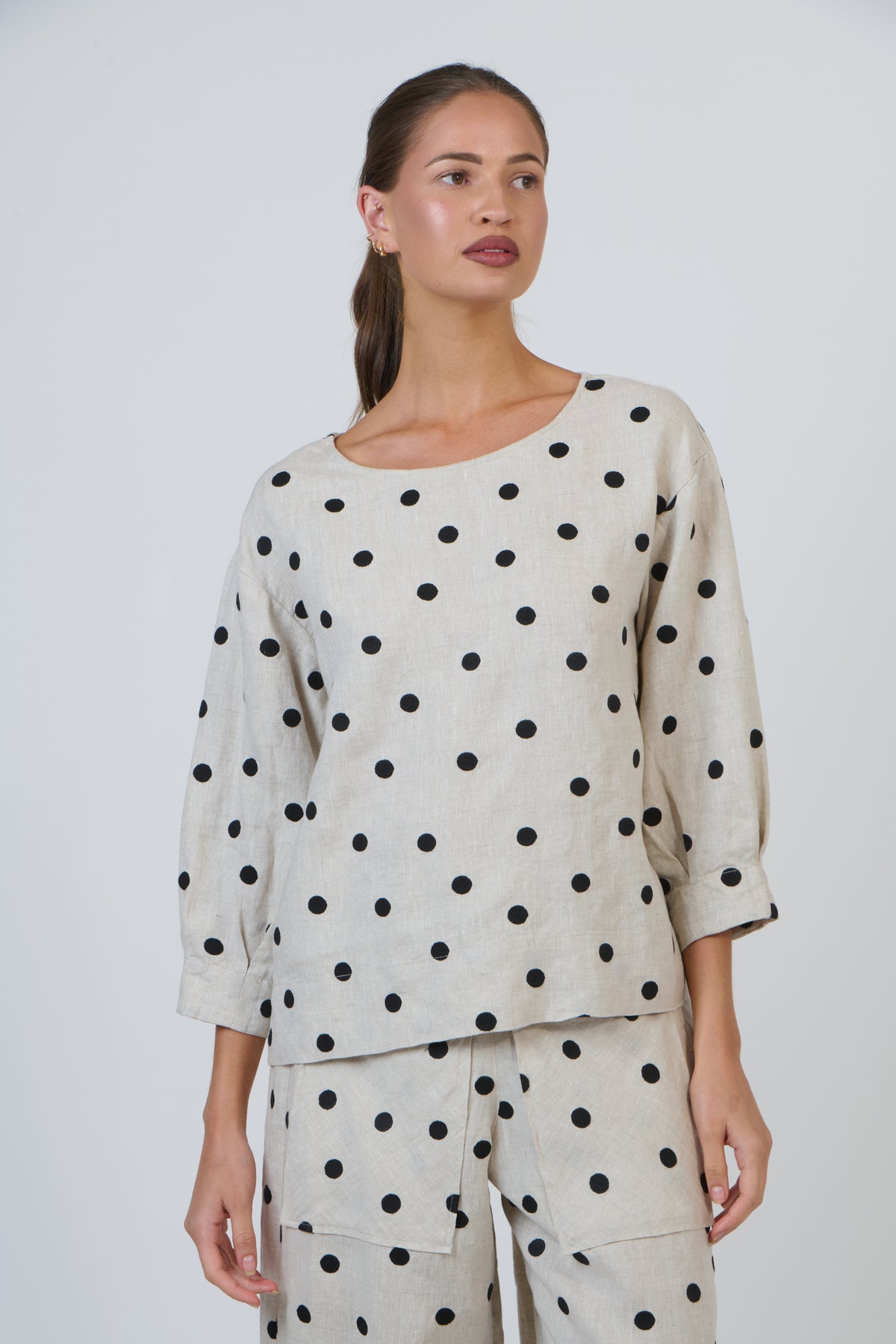 GA674 Poppy Seed Top