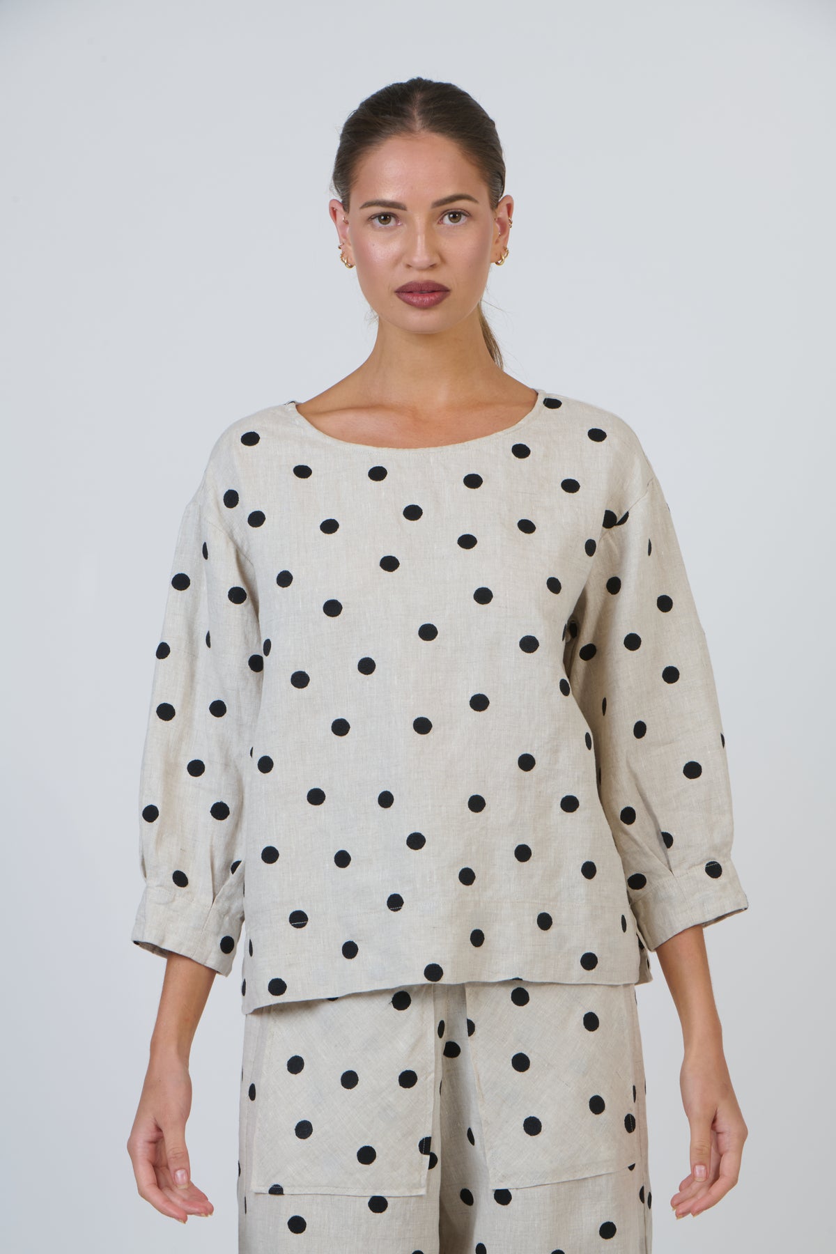 GA674 Poppy Seed Top