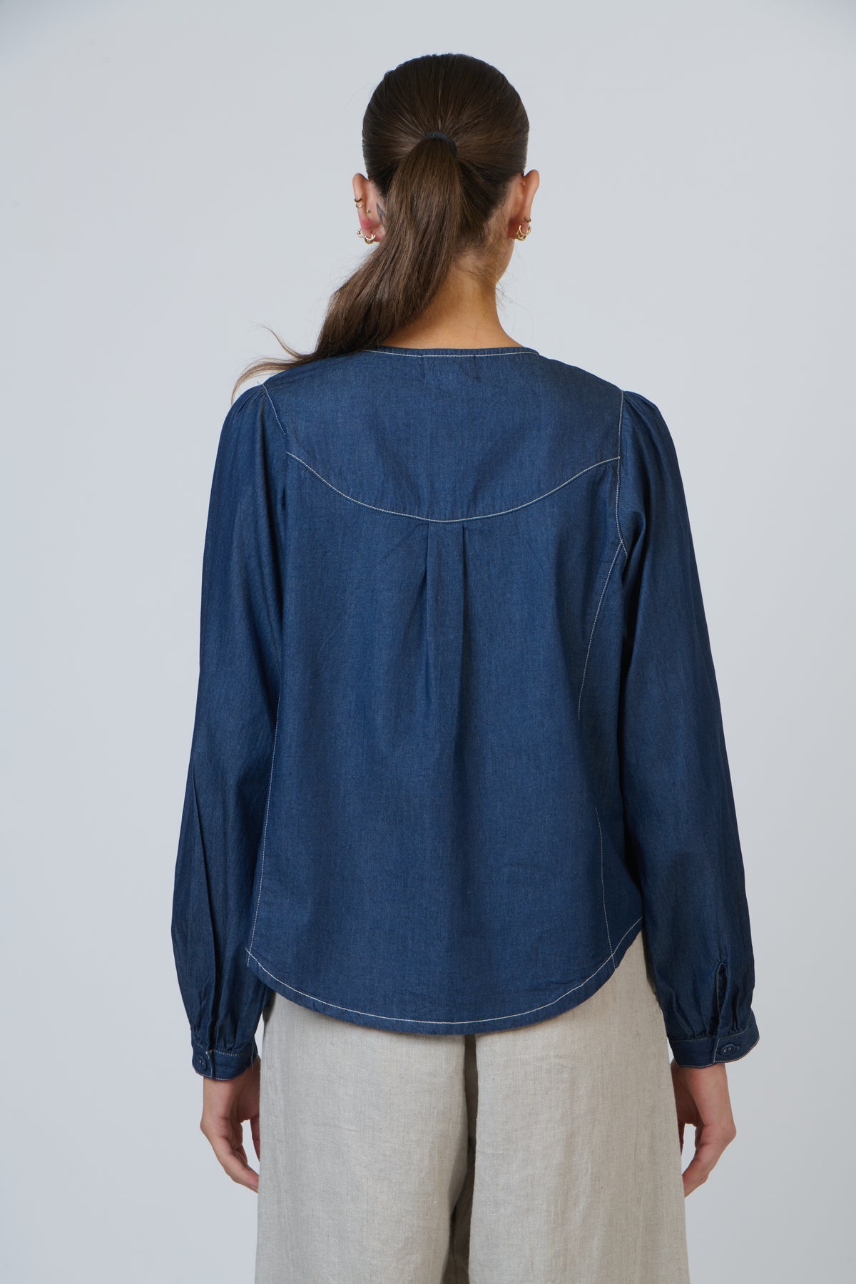 GA679 Denim Top