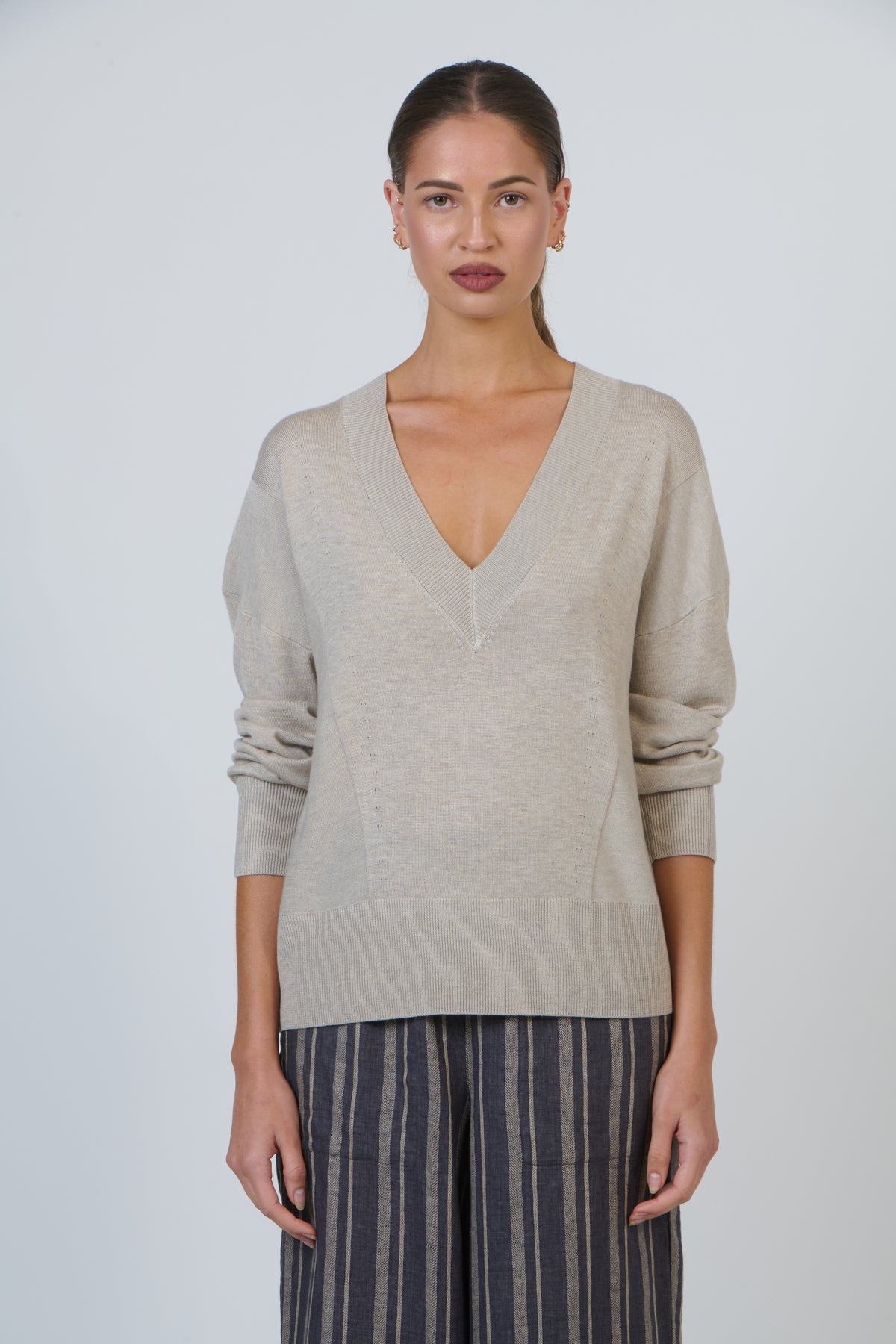 OJ-W39 Partridge Knit Top