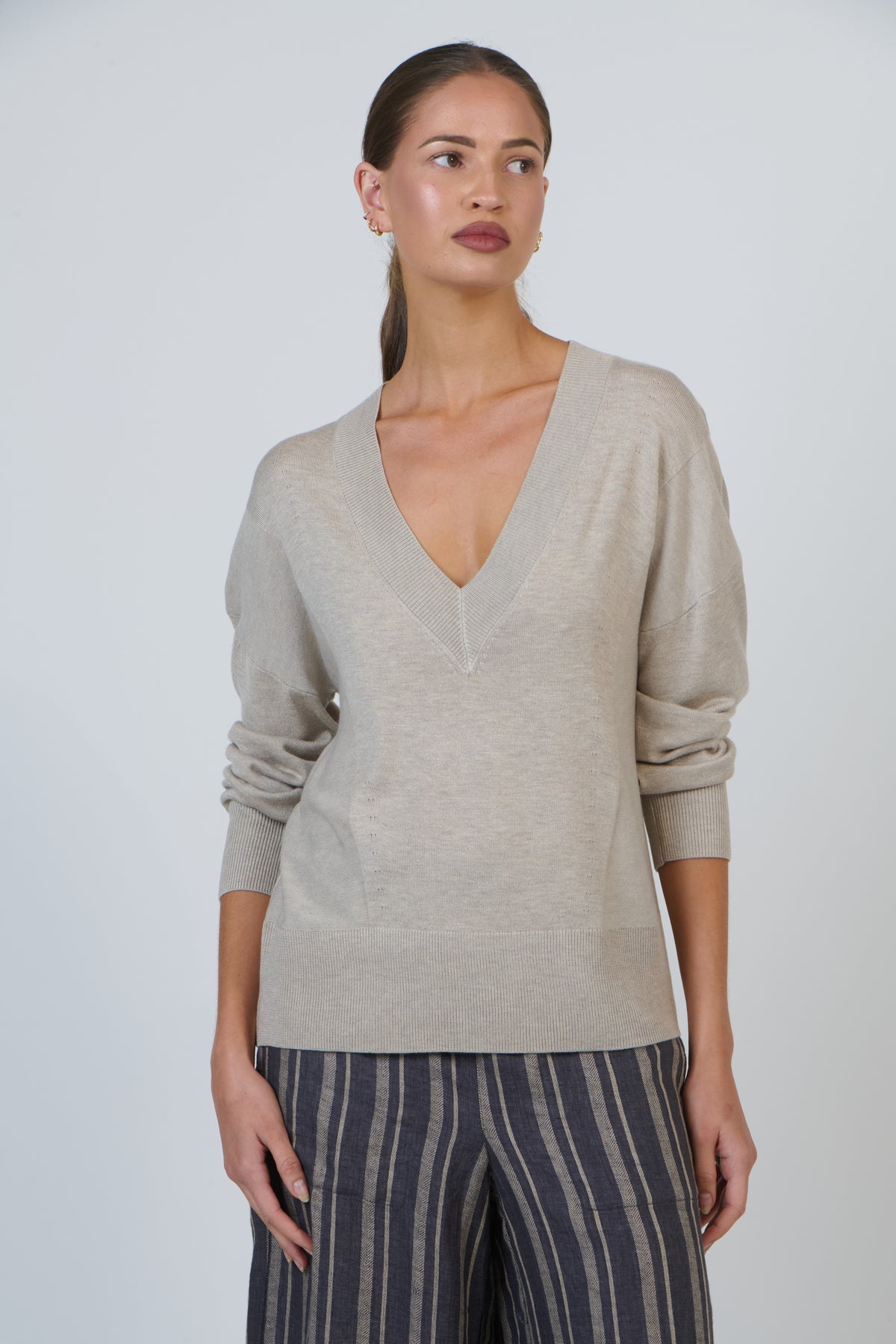 OJ-W39 Partridge Knit Top