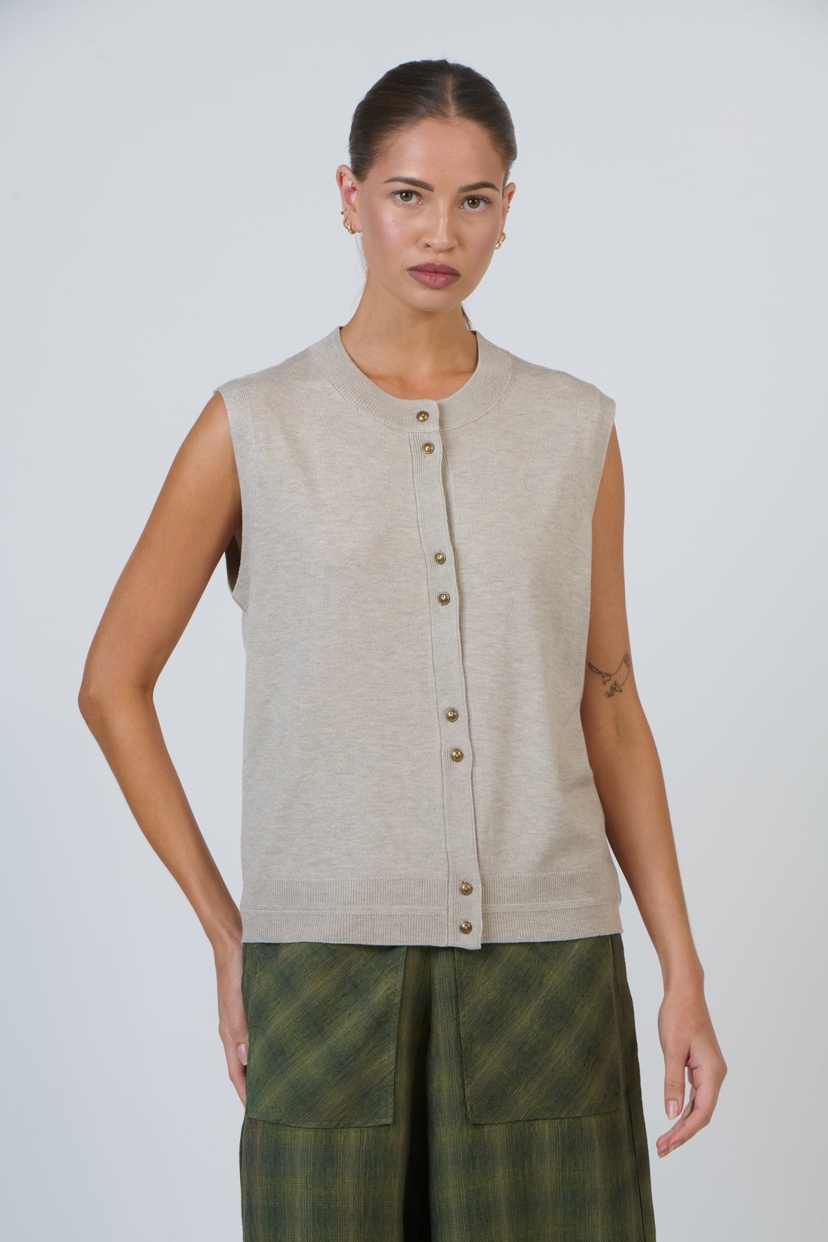 OJ-W42 Partridge Knit Top