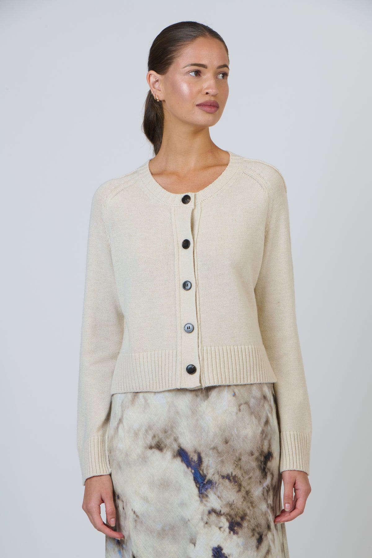 OJ-W43 Toast Knit Cardigan