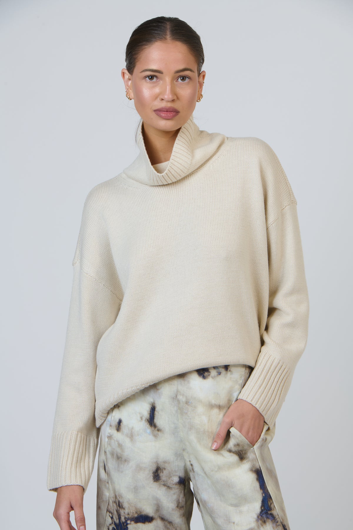 OJ-W45 Toast Knit Jumper