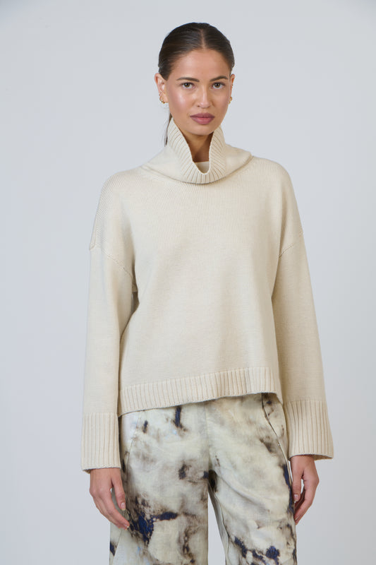 OJ-W45 Toast Knit Jumper