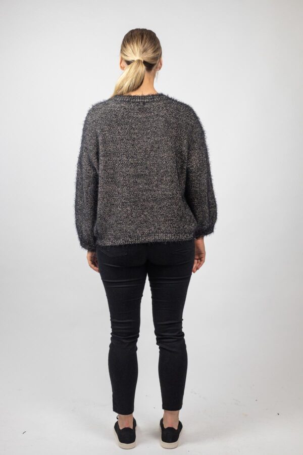 Lurex Jumper Black - Image 4