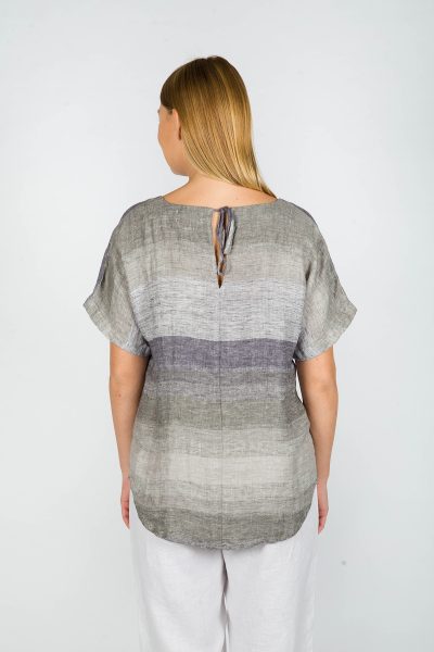 Eliza Top Seattle Grey